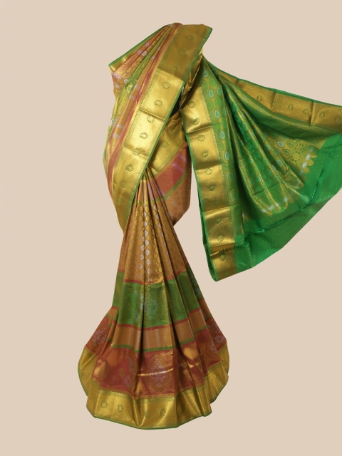 

Pothys Multi Woven Design Zari Pure Silk Saree
