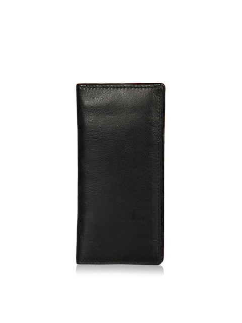 

Leather Zentrum Women Black Solid Leather Card Holder
