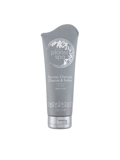 

Avon Planet Spa Charcoal Body Scrub - 200 ml, Grey