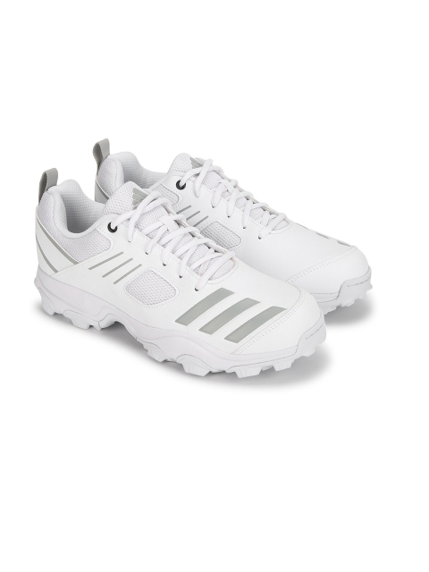 

ADIDAS Men White Cricket Shoes