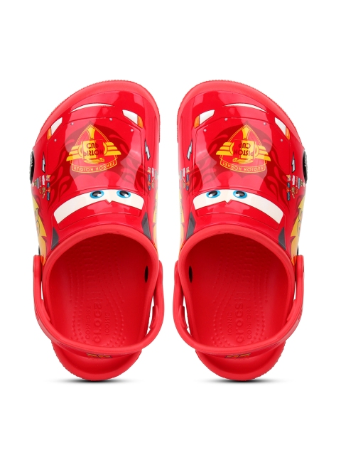 

Crocs Unisex Kids Red & Yellow Printed Croslite Clogs