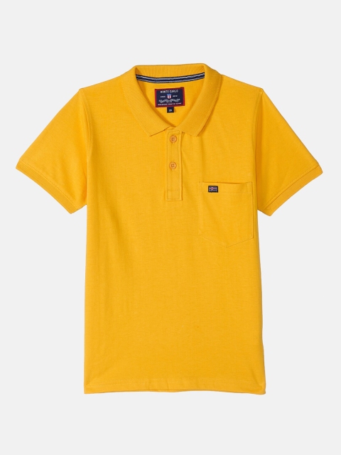 

Monte Carlo Boys Yellow Polo Collar T-shirt