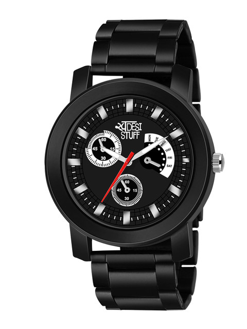 

SWADESI STUFF Men Metal Black 29b Analogue Watch