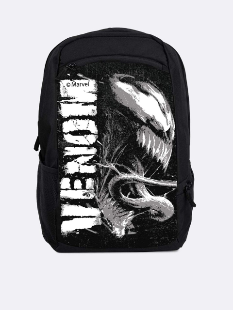 

Bewakoof Unisex Black & White Venom Char Printed Laptop Bag