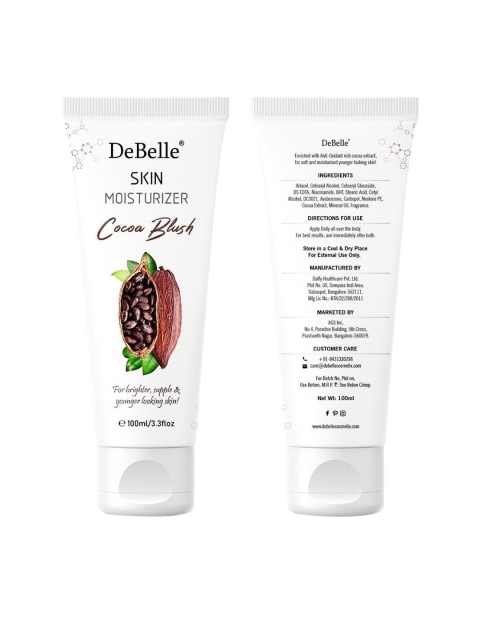 

DeBelle Women Skin Moisturizer Cocoa Blush 100 ml, Brown