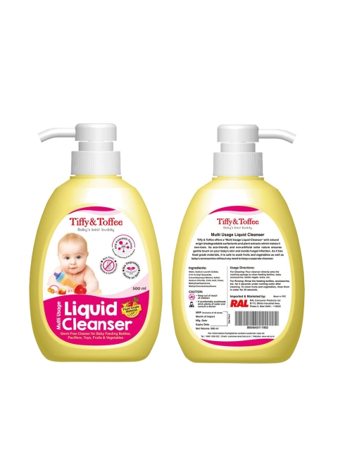

Tiffy & Toffee Food Grade Baby Liquid Cleanser - 500 ml, White