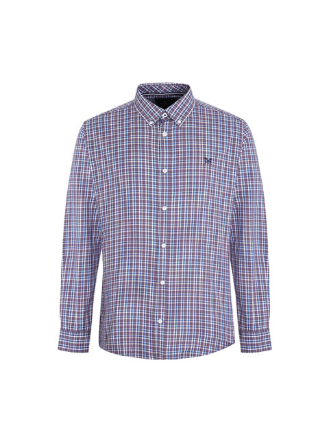

Crew Clothing Men Multicoloured Tartan Checked Casual Shirt, Multi