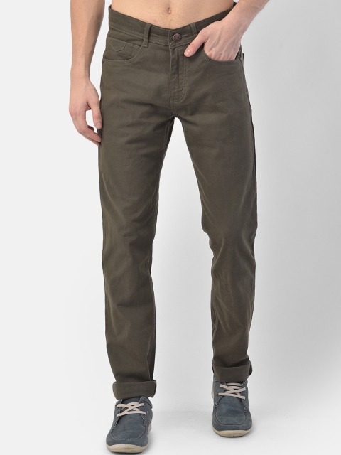 

COBB Men Olive Slim Fit Jeans