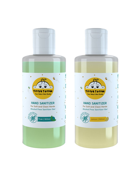 

Tiffy & Toffee Kids White Non-Alcoholic Tulsi Hand Sanitizer