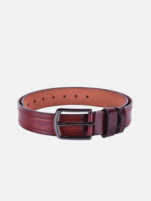 

BuckleUp Men Brown Textured Belt
