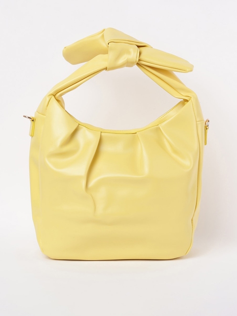 

Ginger by Lifestyle Yellow Shopper Hobo Bag