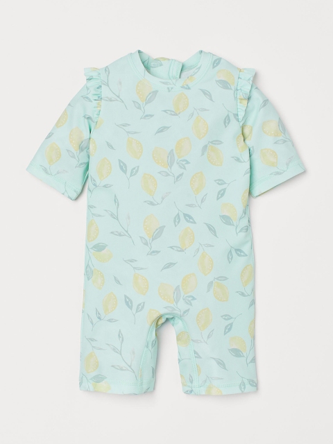 

H&M Girls Green UPF 50 Surf Suit