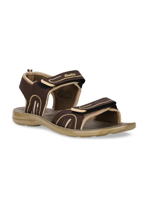 

Bata Men Brown Sport Sandals