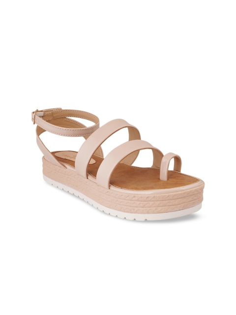 

pelle albero Beige Platform Sandals