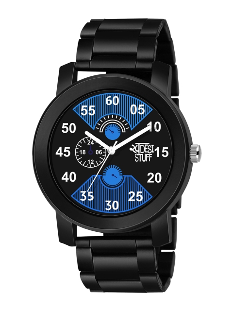 

SWADESI STUFF Men Metal Black 12b Analogue Watch