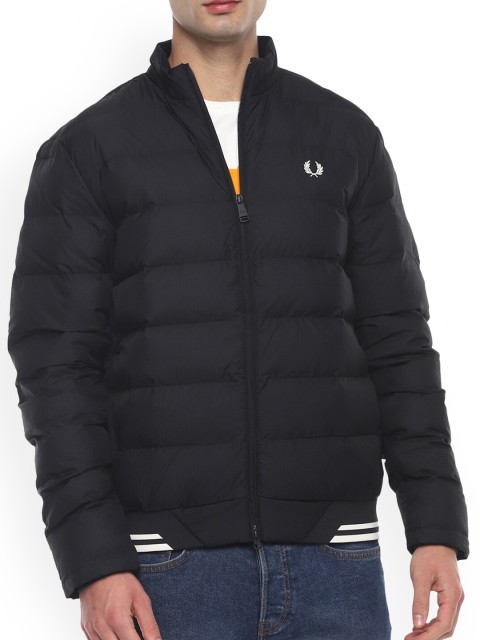 

Fred Perry Men Black Padded Jacket