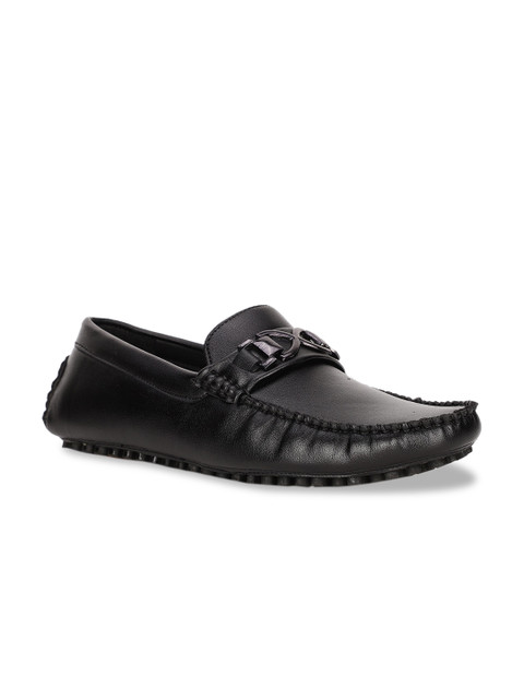 

Bruno Manetti Men Black Driving Shoes