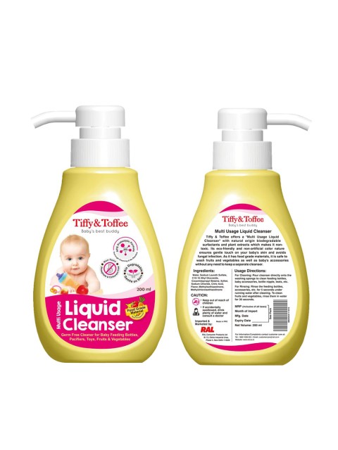 

Tiffy & Toffee Baby Liquid Cleanser Combo 200ml, White