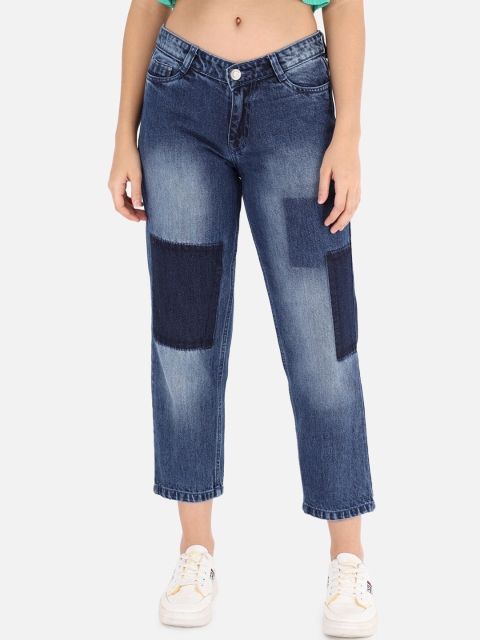 

The Dry State Women Blue Heavy Fade Jeans