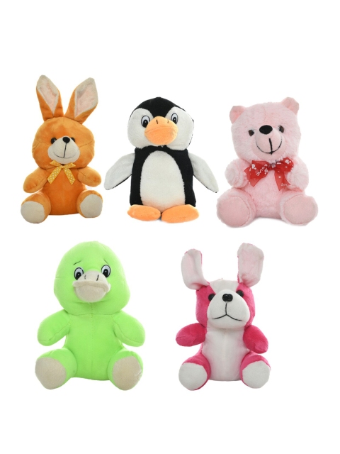 

DukieKooky Kids Set of 5 Animal Soft Toy, White