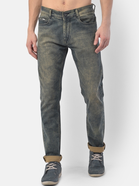 

COBB Men Blue Slim Fit Heavy Fade Jeans