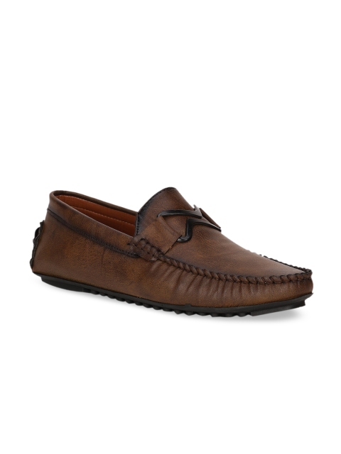 

Bruno Manetti Men Brown Driving Shoes