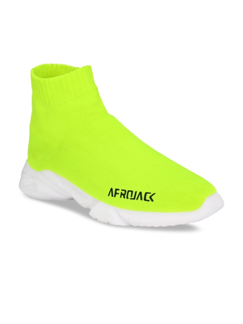

AfroJack Men Green Sneakers
