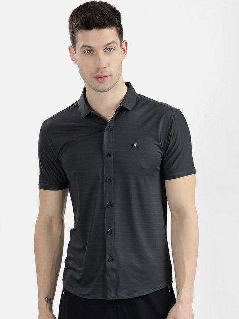 

V2 Value & Variety Men Grey Slim Fit Casual Shirt
