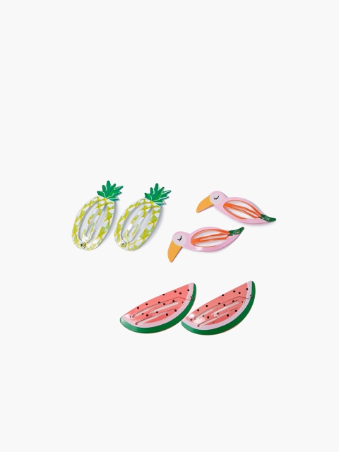 

FOREVER 21 Women Assorted Set of 6 Tic Tac Hair Clip