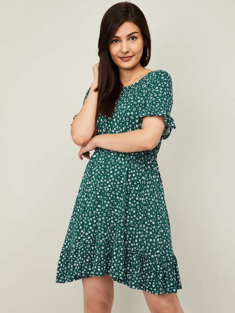 

Ginger by Lifestyle Green Floral Dress