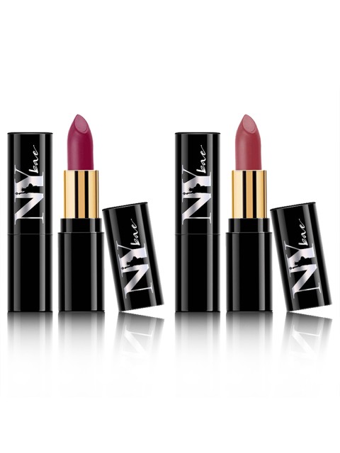 

NY Bae Super Matte Lipsticks Combo, Nude