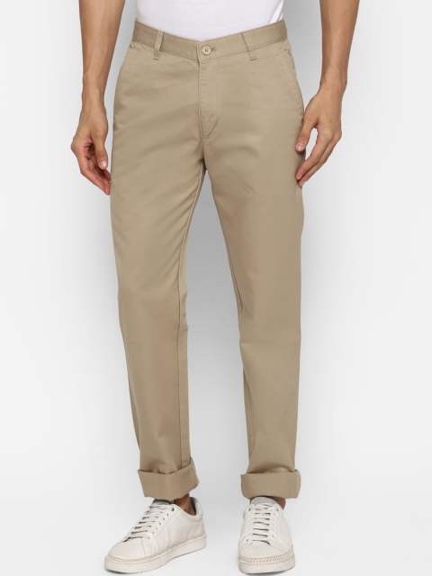 

Cantabil Men Beige Straight Fit Chinos Trousers