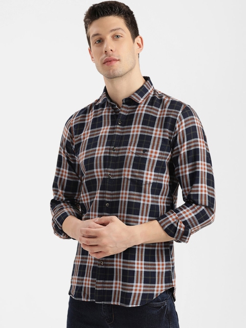 

V2 Value & Variety Men Multicoloured Tartan Checks Checked Casual Shirt, Multi