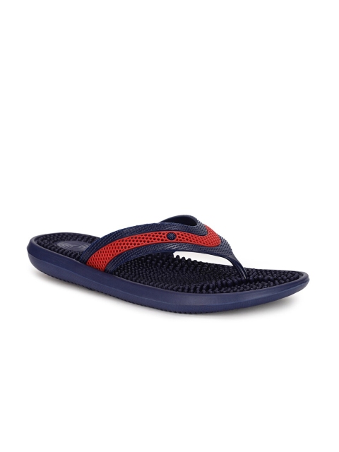 

Bata Men Blue & Red Room Slippers