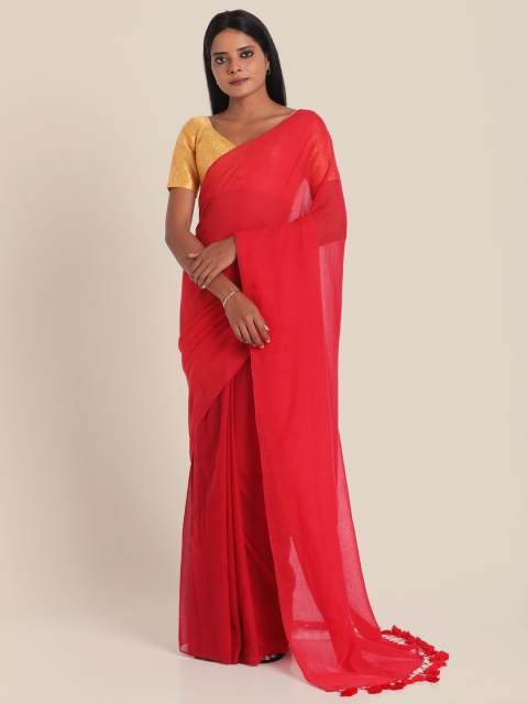 

Suta Red & Yellow Pure Cotton Saree