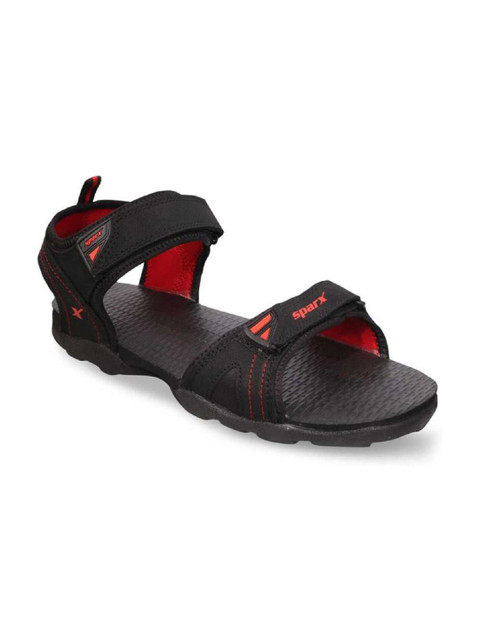 

Sparx Men Black & Red Comfort Sandals