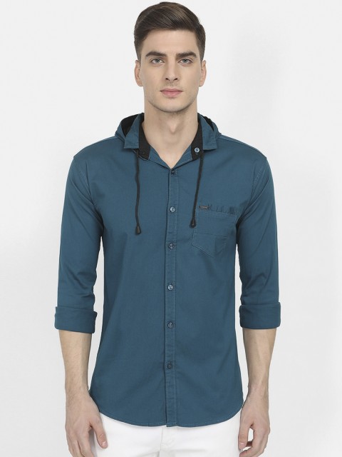 

V2 Value & Variety Men Blue Slim Fit Casual Shirt