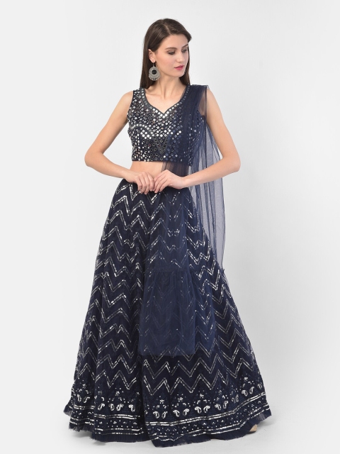 

Neerus Women Navy Blue
