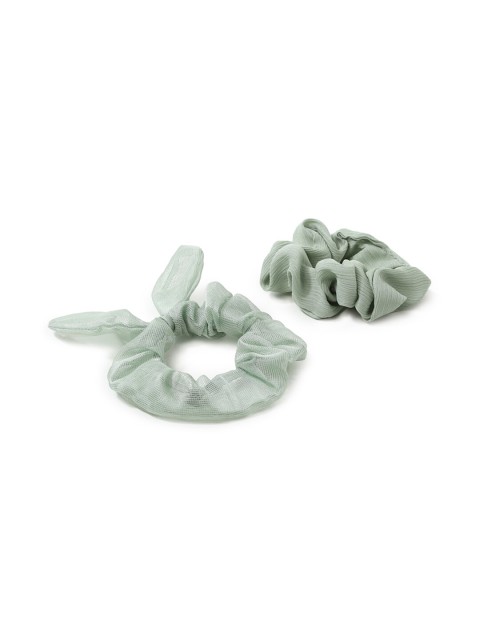 

FOREVER 21 Pack Of 2 Women Sea Green Ponytail Holders