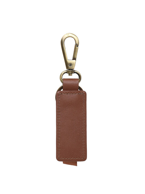 

MERECER MELHOR Brown Solid Genuine Leather Key Chain
