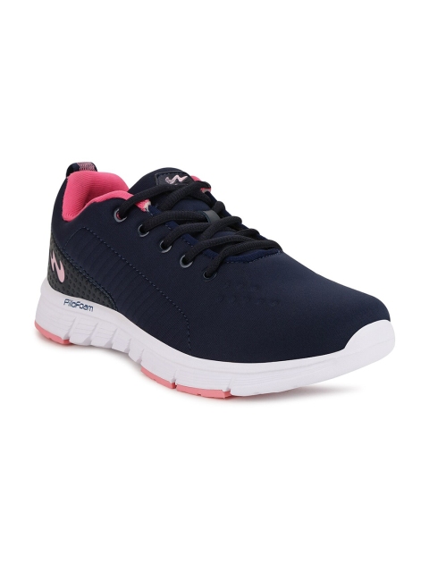 

Campus Women Navy Blue Mesh Running Non-Marking Shoes