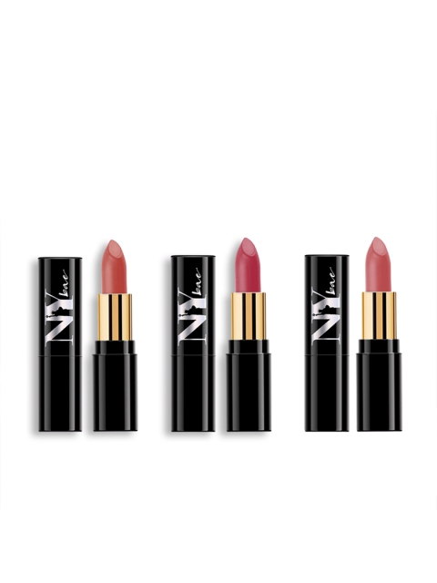 

NY Bae Pack of 3 Lipstick- Nude