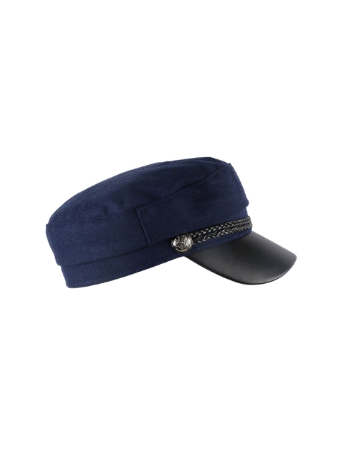 

iSWEVEN Blue & Black Visor Cap