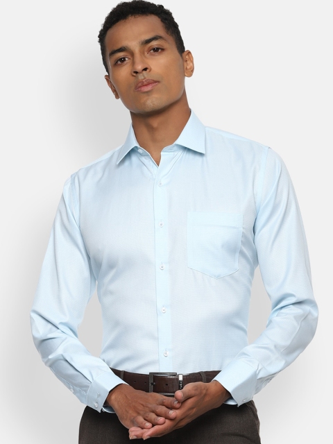 

Van Heusen Men Blue Slim Fit Casual Shirt