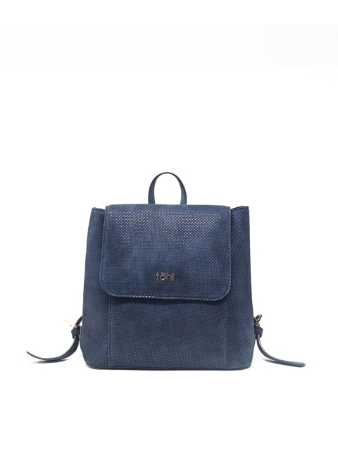 

tohl Women Navy Blue Backpack