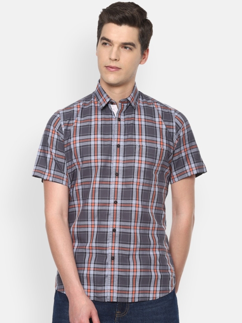 

Van Heusen Sport Men Multi Slim Fit Tartan Checks Checked Casual Shirt