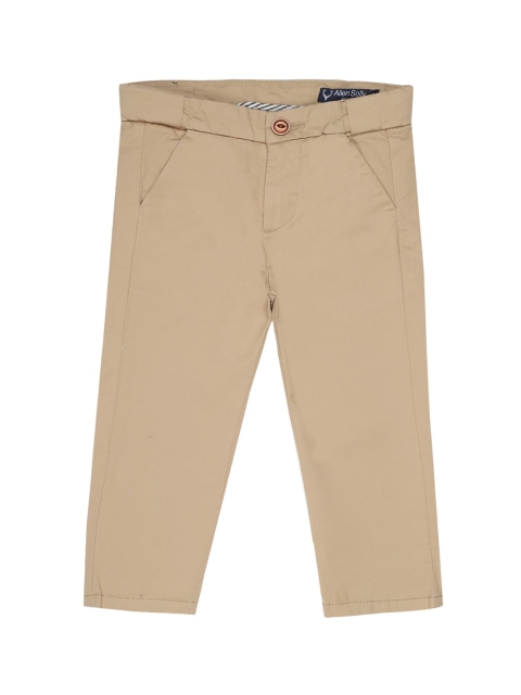 

Allen Solly Junior Boys Beige Slim Fit Chinos Trousers