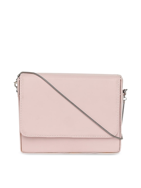 

People Pink PU Structured Sling Bag