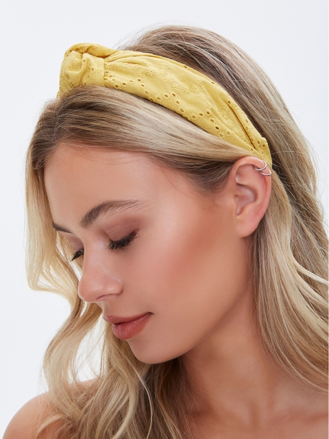 

FOREVER 21 Women Yellow Hairband