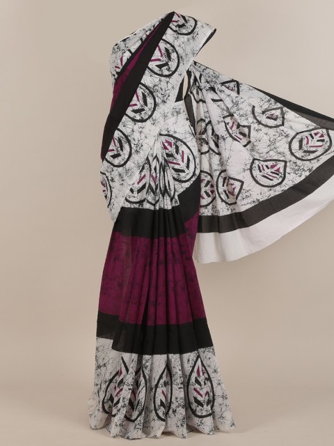 

Pothys Multi Printed Jaipur Cotton Saree
